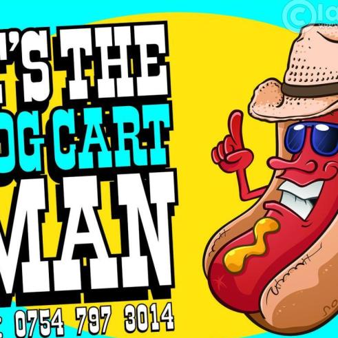 Dog Cart Man